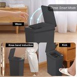 Yatmung 2.5 Gallon Touchless Trash Can - Black