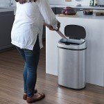 iTouchless 13 Gallon Automatic Kitchen Trash Can