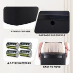 Touchless 13 Gallon Trash Can with Lid