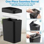 Automatic Touchless Bathroom Trash Can - 2 Pack