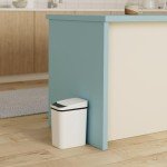 Anborry Touchless Motion Sensor Bathroom Trash Cans