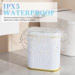 Touchless Bathroom Trash Can - 2.6 Gallon