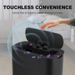 Cesun Touchless 5-Gallon Bathroom Trash Can