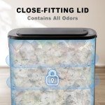 Cesun Touchless 5-Gallon Bathroom Trash Can
