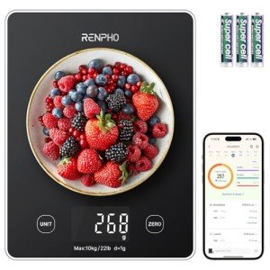 RENPHO Smart Kitchen Scale with Nutritional Calculator