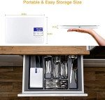MegaWise Waterproof Rechargeable Digital Kitchen Scale
