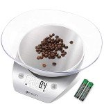 Etekcity Digital Kitchen Scale with Bowl, 11lb/5kg