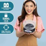 Digital Kitchen Scale with Bowl for Cooking