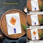 MegaWise Waterproof Rechargeable Digital Kitchen Scale