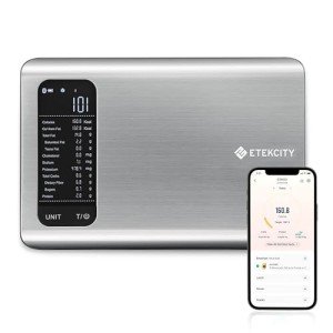 Etekcity Smart Kitchen Scale with Nutritional Calculator