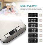 Digital Kitchen Food Scale with Tare Function