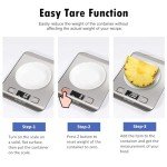 Digital Kitchen Food Scale with Smart Tare