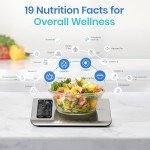 Etekcity Smart Kitchen Scale with Nutritional Calculator