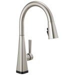 Delta Lenta Touch Kitchen Faucet with Pull Down Sprayer