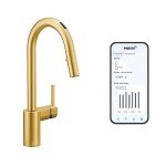 Moen Align Touchless Gold Smart Kitchen Faucet