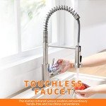 Touchless Kitchen Faucet with Pull Down Sprayer