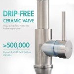AIMADI Modern Stainless Steel Kitchen Faucet with Sprayer