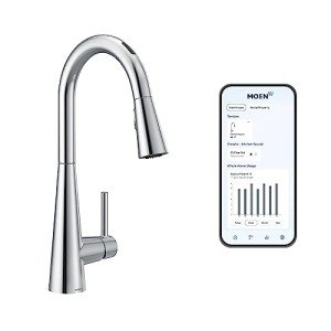 Moen Touchless Pull Down Kitchen Faucet with Voice Control
