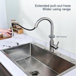 Arofa Touchless Kitchen Faucet with Pull Down Sprayer
