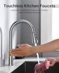Hiqufet Touchless Kitchen Faucet with Pull Down Sprayer