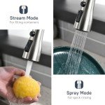 Arofa Touchless Kitchen Faucet with Pull Down Sprayer