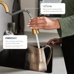 Moen Align Touchless Gold Smart Kitchen Faucet