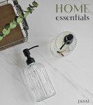 Stylish 18Oz Glass Soap Dispenser with Pump