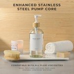 MaisoNovo 16.9oz Clear Soap Dispenser Set