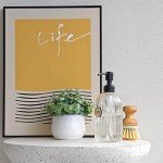 Stylish 18Oz Glass Soap Dispenser with Pump