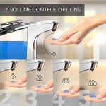 Touchless Automatic Soap Dispenser with Adjustable Output