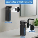Touchless Automatic Soap Dispenser, Adjustable Volume, Black