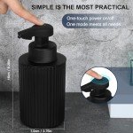 Rechargeable Touchless Soap Dispenser - 9oz Black