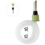 Brushed Nickel Kitchen Sink Soap Dispenser Pump