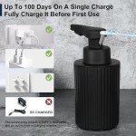 Rechargeable Touchless Soap Dispenser - 9oz Black
