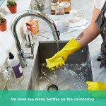 Brushed Nickel Kitchen Sink Soap Dispenser Pump