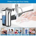 Touchless Soap Dispenser with Adjustable Levels - Silver