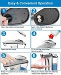 Touchless Soap Dispenser with Adjustable Levels - Silver