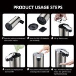 Touchless Automatic Soap Dispenser with Adjustable Volume