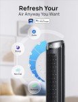 Dreo Smart Bladeless Tower Fan with Remote