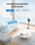 Dreo Smart Floor Fan with Wi-Fi and Voice Control