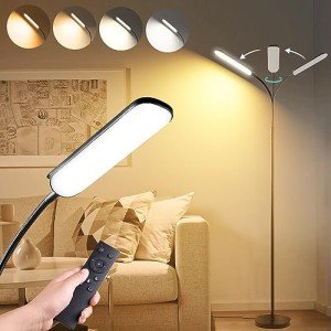 Smart LED Floor Lamp with Remote Control