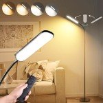 Smart LED Floor Lamp with Remote Control