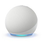 Vibrant Alexa Speaker - Echo Dot (Glacier White)