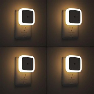 Sujeet Dusk to Dawn Night Light 4-Pack