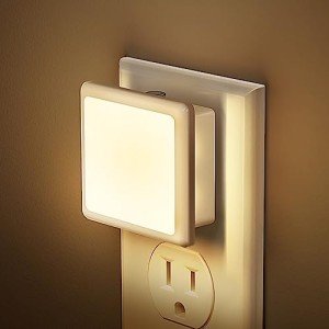 JandCase Dusk-to-Dawn LED Night Lights - 2 Pack