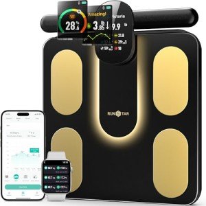 Runstar Smart Bathroom Scale with Body Composition