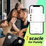 Smart Bathroom Scale with Body Fat Analyzer