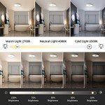 Smart LED Ceiling Light with Bluetooth Speaker, 11 Inch
