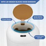 Pukomc Smart Sensor Waterproof Trash Can