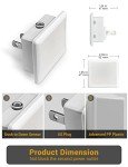 JandCase Dusk-to-Dawn LED Night Lights - 2 Pack